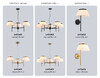 Миниатюра фото подвесная люстра ambrella light high light lh72453 | 220svet.ru
