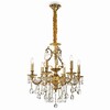 Миниатюра фото подвесная люстра ideal lux gioconda sp6 oro | 220svet.ru