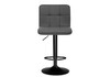 Миниатюра фото барный стул woodville paskal серый/черный 15905 | 220svet.ru