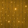 Миниатюра фото гирлянда занавес 2 x 2 м желтый 220в, 400 led, провод черный каучук 2,3мм, ip65 ltc eco402-1-2y | 220svet.ru
