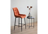 Миниатюра фото барный стул woodville челси терракотовый / черный 632575 | 220svet.ru