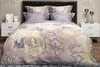 Миниатюра фото пододеяльник сатин принт пионы серый 215*150 garda decor 130hb-00022 | 220svet.ru
