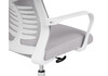 Миниатюра фото компьютерное кресло woodville montana light gray / white 15620 | 220svet.ru