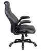Миниатюра фото кресло руководителя dobrin warren lmr-112b_b-m_el-black-2474 | 220svet.ru