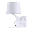 Миниатюра фото бра arte lamp ibis a1056ap-2wh | 220svet.ru