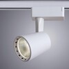 Миниатюра фото трековый однофазный светильник arte lamp atillo a2315pl-1wh | 220svet.ru