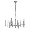 Миниатюра фото подвесная люстра indigo favara 11040/5p chrome v000457 | 220svet.ru