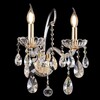 Миниатюра фото бра crystal lux monica ap2 gold | 220svet.ru