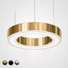 Миниатюра фото подвесной светодиодный светильник imperium loft light ring horizontal 177930-22 | 220svet.ru