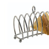 Миниатюра фото подставка для тостов на 6 ломтиков хромированная kc kitchen craft | 220svet.ru