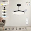 Миниатюра фото люстра-вентилятор mantra slim fan 9055 | 220svet.ru