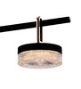 Миниатюра фото подвесной светодиодный светильник delight collection p0855-5b black  | 220svet.ru