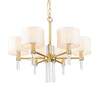 Миниатюра фото люстра 8009p-6 gold | 220svet.ru