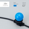 Миниатюра фото лампа ø45 мм для белт-лайта 220в, цоколь e27, 2вт, синяя ltc lamp1-2b | 220svet.ru