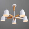 Миниатюра фото потолочная люстра arte lamp a7141pl-5wh | 220svet.ru