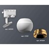 Миниатюра фото комплект трекового светильника ambrella light track system xt1101023 swh/pyg белый песок/золото желтое полированное (a2520, c1101, n7034) | 220svet.ru