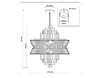 Миниатюра фото подвесная люстра ambrella light high light lh41026 | 220svet.ru