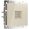 Миниатюра фото телефонная розетка werkel rj11 слоновая кость w1182003 4690389155888 | 220svet.ru