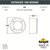 Миниатюра фото светильник для подсветки лестниц накладной fumagalli extraleti 100 round 2s1.000.000.lyg1l | 220svet.ru