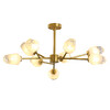Миниатюра фото люстра km1245p-9 brass delight collection | 220svet.ru