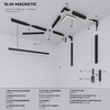 Миниатюра фото трековый магнитный светодиодный светильник elektrostandard slim magnetic 85005/01 a067376 | 220svet.ru