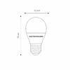 Миниатюра фото лампа светодиодная elektrostandard e27 7w 6500k матовая a048667 | 220svet.ru