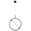 Миниатюра фото подвесной светодиодный светильник arte lamp dolores a2565sp-1bk | 220svet.ru