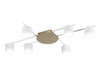 Миниатюра фото потолочный светильник ambrella light comfort fl51755 | 220svet.ru