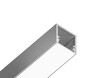 Миниатюра фото алюминиевый профиль накладной для светодиодной ленты до 8мм ambrella light illumination gp1650al | 220svet.ru