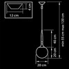 Миниатюра фото подвесной светильник lightstar globo 803110 | 220svet.ru