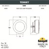 Миниатюра фото фасадный светильник fumagalli tommy  2m1.000.000.axd1l | 220svet.ru