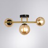 Миниатюра фото потолочная люстра arte lamp gemini a2243pl-3pb | 220svet.ru