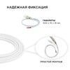 Миниатюра фото шнур питания apeyron с игольчатым коннектором к светодиодной ленте для бани и сауны 03-120 | 220svet.ru
