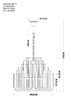 Миниатюра фото подвесная люстра divinare bianca 6043/02 lm-10 | 220svet.ru