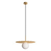 Миниатюра фото подвесной светильник loft it ufo 10120/350p gold | 220svet.ru
