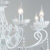 Миниатюра фото люстра хрустальная reluce 70550-0.4-08 wt | 220svet.ru