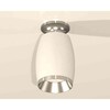 Миниатюра фото комплект накладного светильника ambrella light techno spot xs1122042 swh/psl белый песок/серебро полированное (n6903, c1122, n7032) | 220svet.ru