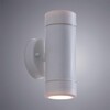 Миниатюра фото уличный настенный светильник arte lamp atlas a3503al-2wh | 220svet.ru
