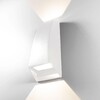 Миниатюра фото уличный настенный светодиодный светильник elektrostandard forw 1016 techno белый a057011 | 220svet.ru