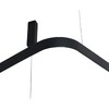 Миниатюра фото подвесной светодиодный светильник italline black 3000k | 220svet.ru