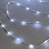 Миниатюра фото гирлянда роса про 1м белая 24в, 10 led, провод прозрачный пвх, ip65 ltc rpro10-1m-1w | 220svet.ru