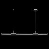 Миниатюра фото подвесной светодиодный светильник crystal lux lineup sp24w led chrome | 220svet.ru