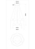Миниатюра фото подвесной светодиодный светильник arte lamp grace a1868sp-2pb | 220svet.ru