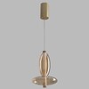 Миниатюра фото подвесной светодиодный светильник crystal lux sp7w led amber | 220svet.ru