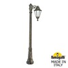 Миниатюра фото садово-парковый фонарь fumagalli gigi bisso/rut 1l e26.156.s10.byf1r | 220svet.ru
