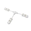 Миниатюра фото коннектор т-образный гибкий denkirs smart tr2115-wh | 220svet.ru