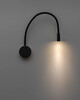 Миниатюра фото бра с выключателем на корпусе arte lamp asta a5879ap-1bk | 220svet.ru