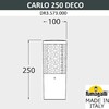 Миниатюра фото ландшафтный фонарь fumagalli carlo deco 250 dr3.573.000.lxu1l | 220svet.ru