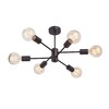 Миниатюра фото потолочная люстра vitaluce v3994-1/6pl | 220svet.ru