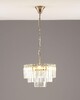 Миниатюра фото подвесная люстра moderli crystal v10736-4p | 220svet.ru